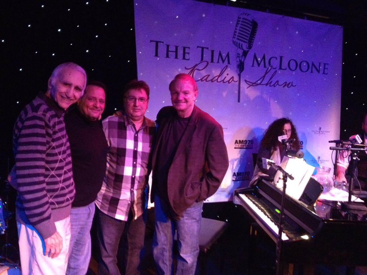 Jersey Four & Joe Long Guest on Tim McLoone`s Radio Show
