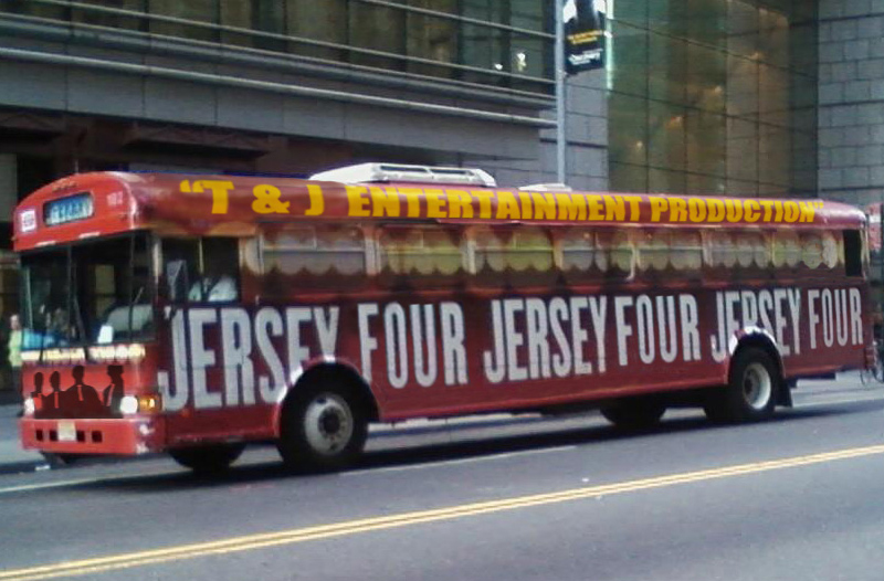 The Jersey Four Tour Bus