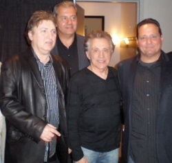 Jersey Four Cast Members with Frankie Valli